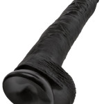 14" Cock with Balls Black