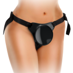 Beginner's Body Dock Strap-on Harness Black/ Black