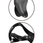 Beginner's Body Dock Strap-on Harness Black/ Black