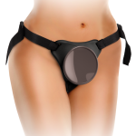 Comfy Body Dock Strap-On Harness Black/ Dark Brown