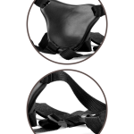 Comfy Body Dock Strap-On Harness Black/ Dark Brown