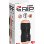 Tight Grip Pussy &amp; Ass Masturbator Black/Light