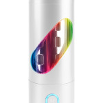 Rechargeable Roto-Bator Pussy White/Clear/Multi