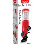 Mega-Bator Mouth Red/Clear