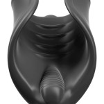 Vibrating Silicone Stimulator Black