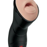 Deep Throat Vibrating Stroker Light/Black