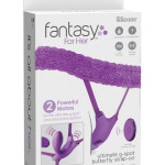 Ultimate G-Spot Butterfly Strap-On Purple