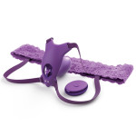 Ultimate G-Spot Butterfly Strap-On Purple