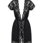 810-PEI-1 peignoir black S/M