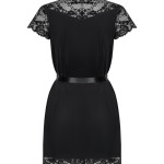 810-PEI-1 peignoir black S/M