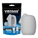 VIBEGGS - Blow Misty - Vibrating Masturbation Sleeve - White