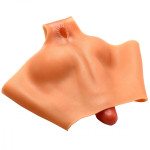 Silicone Penis Boxer Panties