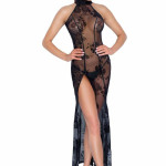 Long tulle dress - S
