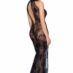 Long tulle dress - S