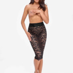 Ambivalence lace up midi skirt - XL