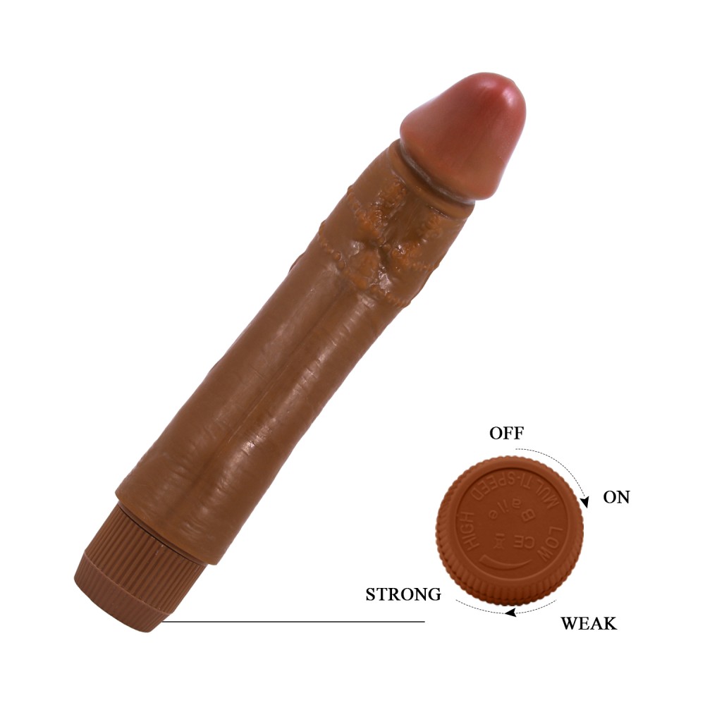 Barbara Dybbuk Realistic Multi-Speed Vibrator 9,5 " Brown Barbara Dybbuk Realistic Multi-Speed Vibrator 9,5 " Brown