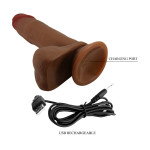 Beautiful Abel 7,5" Vibrating Dildo Beautiful Abel 7,5" Vibrating Dildo