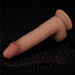 8.5'' Sliding Skin Pro Dual Layer Silicone Dong II