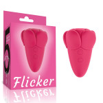 Flicker Rechargeable Vibrator Rose Red Flicker Rechargeable Vibrator Rose Red