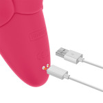 Flicker Rechargeable Vibrator Rose Red Flicker Rechargeable Vibrator Rose Red