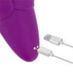 Flicker Rechargeable Vibrator Purple Flicker Rechargeable Vibrator Purple