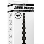 Arse Beads 7" Ribbed Silicone Aanal Beads II