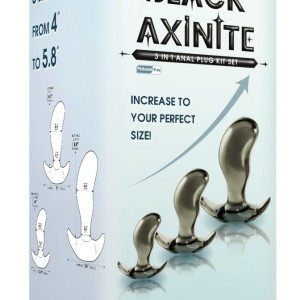Black Axinite 3 in 1 Aanl Plug Kit Set II