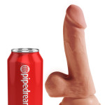 6.5" Triple Density Cock with Balls Tan