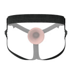 5" Silicone Hollow Strap-On Dual Density