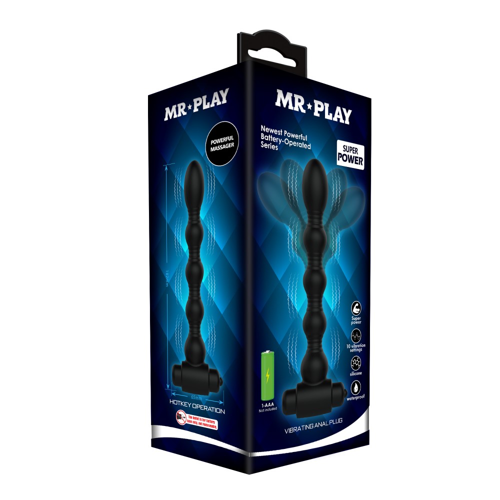 Mr. Play Vibrating Anal Plug V Mr. Play Vibrating Anal Plug V
