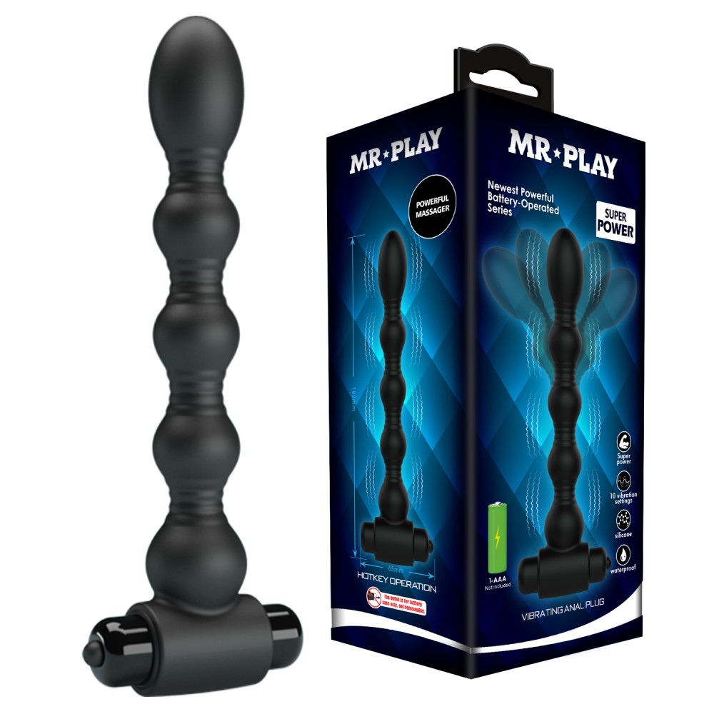 Mr. Play Vibrating Anal Plug V Mr. Play Vibrating Anal Plug V