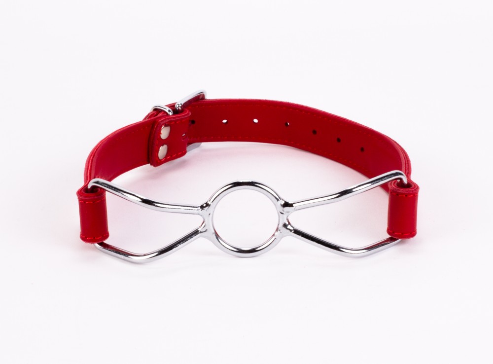 Calf Softy Leather Top and Lamb Leather Padding with Stainless Steel Mouth Piece Red Calf Softy Leather Top and Lamb Leather Padding with Stainless Steel Mouth Piece Red