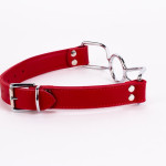 Calf Softy Leather Top and Lamb Leather Padding with Stainless Steel Mouth Piece Red Calf Softy Leather Top and Lamb Leather Padding with Stainless Steel Mouth Piece Red