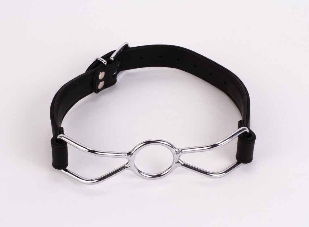 Calf Softy Leather Top and Lamb Leather Padding with Stainless Steel Mouth Piece Black Calf Softy Leather Top and Lamb Leather Padding with Stainless Steel Mouth Piece Black