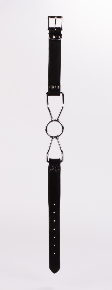 Calf Softy Leather Top and Lamb Leather Padding with Stainless Steel Mouth Piece Black Calf Softy Leather Top and Lamb Leather Padding with Stainless Steel Mouth Piece Black