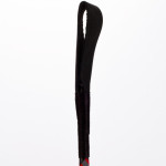 Leather Stick with Neon Strip and Nubuck Leather Top Red