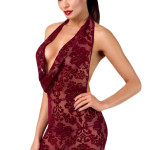 Kink Royal cascade mini dress S