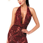 Kink Royal cascade mini dress M