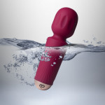 Rechargeable Mini Wand - Azalea Red