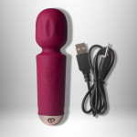 Rechargeable Mini Wand - Azalea Red