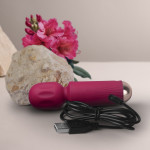 Rechargeable Mini Wand - Azalea Red