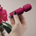 Rechargeable Mini Wand - Azalea Red