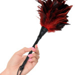 Frisky Feather Duster Red/Black