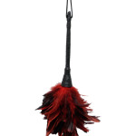 Frisky Feather Duster Red/Black
