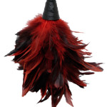 Frisky Feather Duster Red/Black
