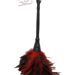 Frisky Feather Duster Red/Black