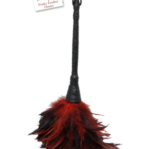 Frisky Feather Duster Red/Black