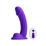 Colours - Curve - Vibrating - 6" Dildo - Purple Colours - Curve - Vibrating - 6" Dildo - Purple