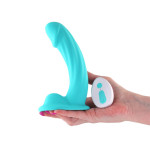 Colours - Curve - Vibrating - 6" Dildo - Teal