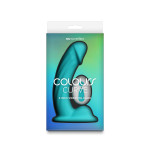 Colours - Curve - Vibrating - 6" Dildo - Teal
